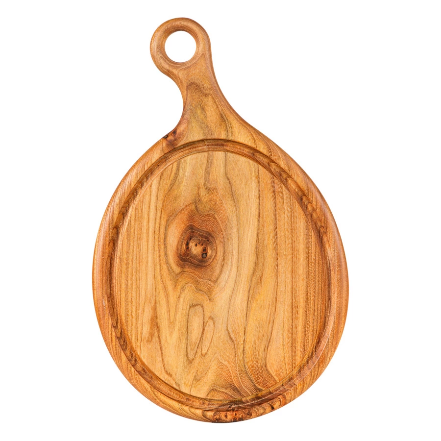 Доска разделочная с канавкой Williams Oliver Хамон 37x23x2,5см, карагач