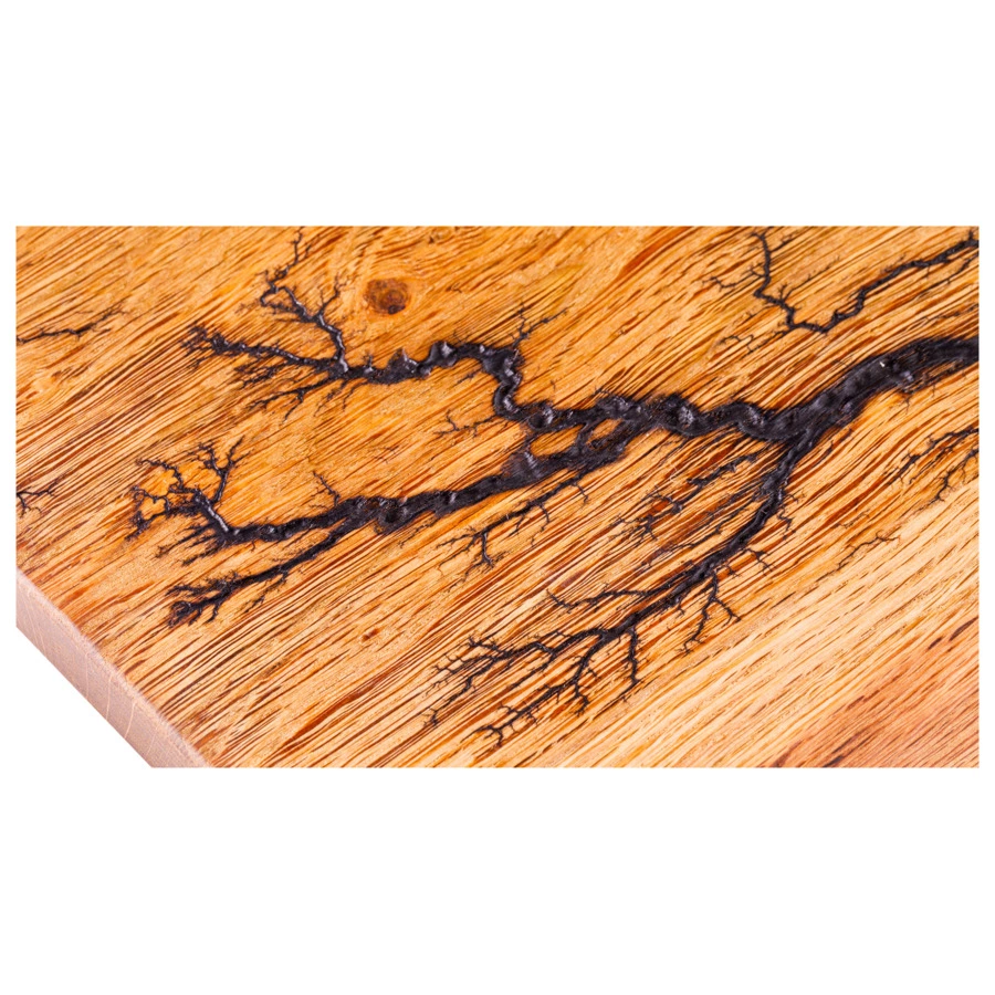 Доска сервировочная и разделочная с молниями Williams Oliver Натура 33х22х2,5см, карагач