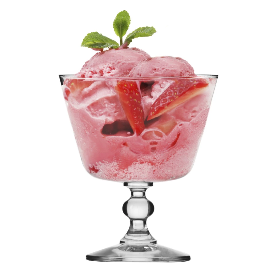 Набор креманок на ножке Krosno Криста 380 мл, 6 шт, п/к