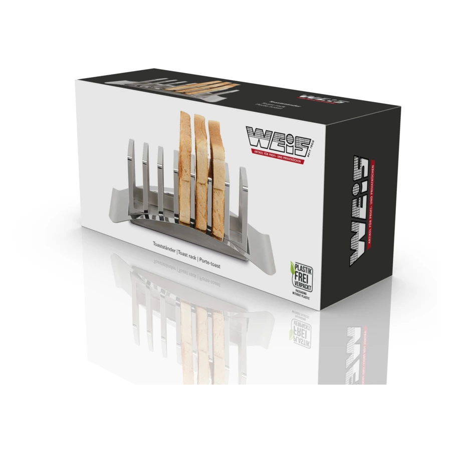 Подставка для тостов Weis, сталь нержавеющая