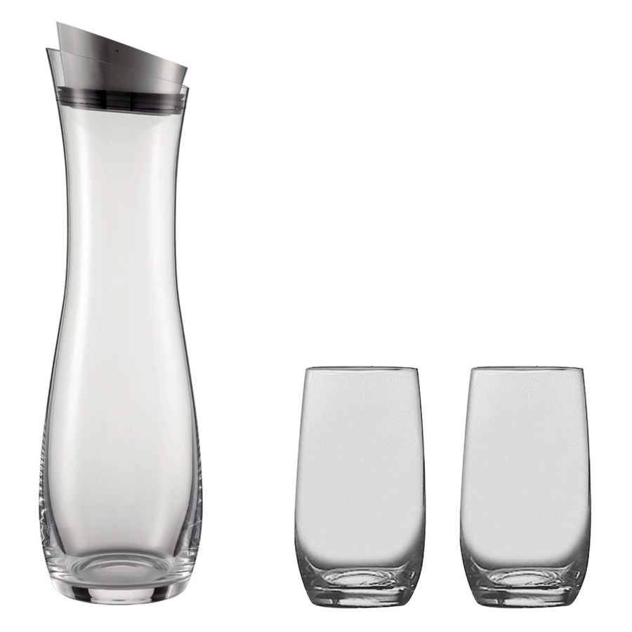 Набор для воды Zwiesel Glas Фреска графин 1 л и стаканы 320 мл 2 шт, 3 предмета, п/к декантер кулер zwiesel glas графины и декантеры 2 2 л п к
