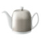 Чайник заварочный Degrenne Salam 1 л, фарфор, белый, с цинко-алюминевой муфтой