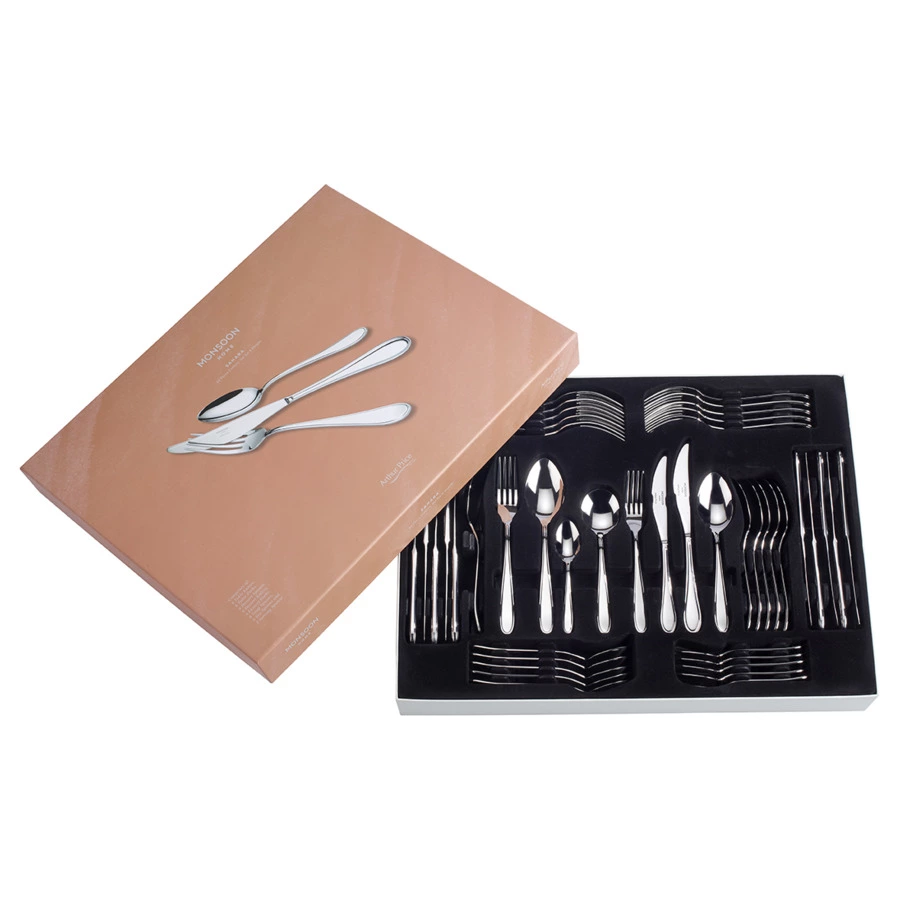Набор столовых приборов Arthur Price Монсун.Сахара на 6 персон 44 предмета, сталь нержавеющая, п/к
