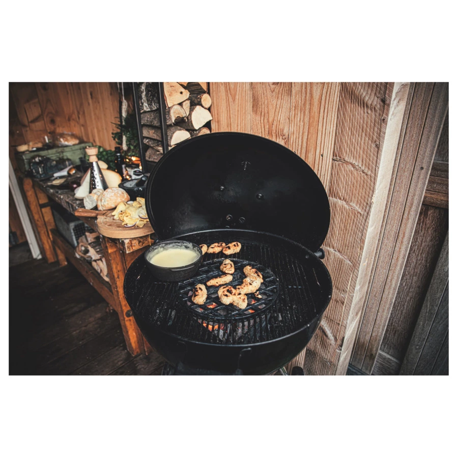 Набор для фондю Boska Party 900мл, 28,5x18,5x13см, черный, 4 вилки, чугун, п/к