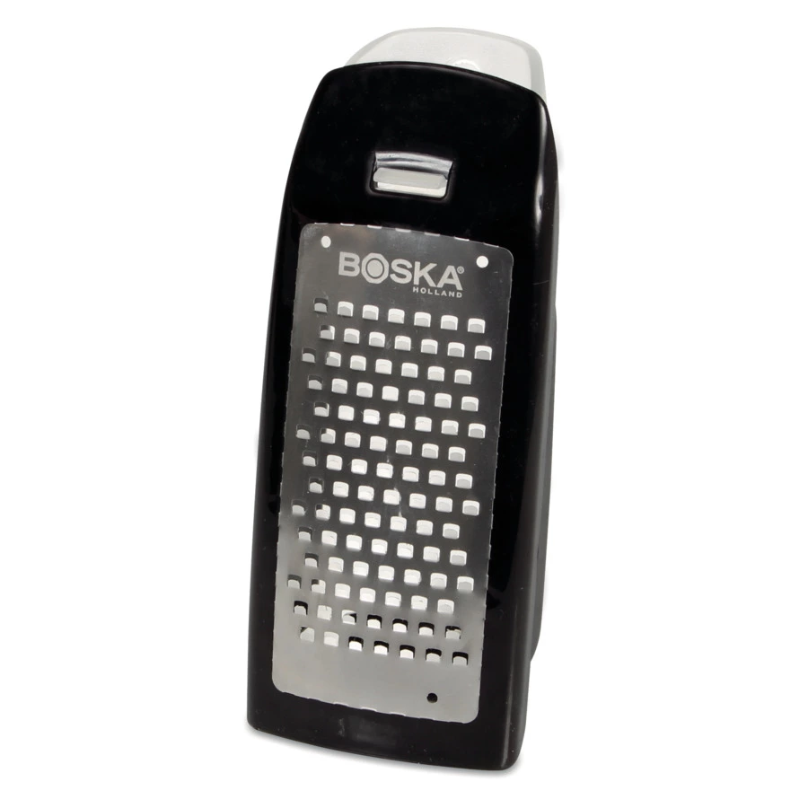 Терка для твердого и полутвердого сыра Boska настольная с лотком 7,2x5,5x23,5см, сталь нержавеющая