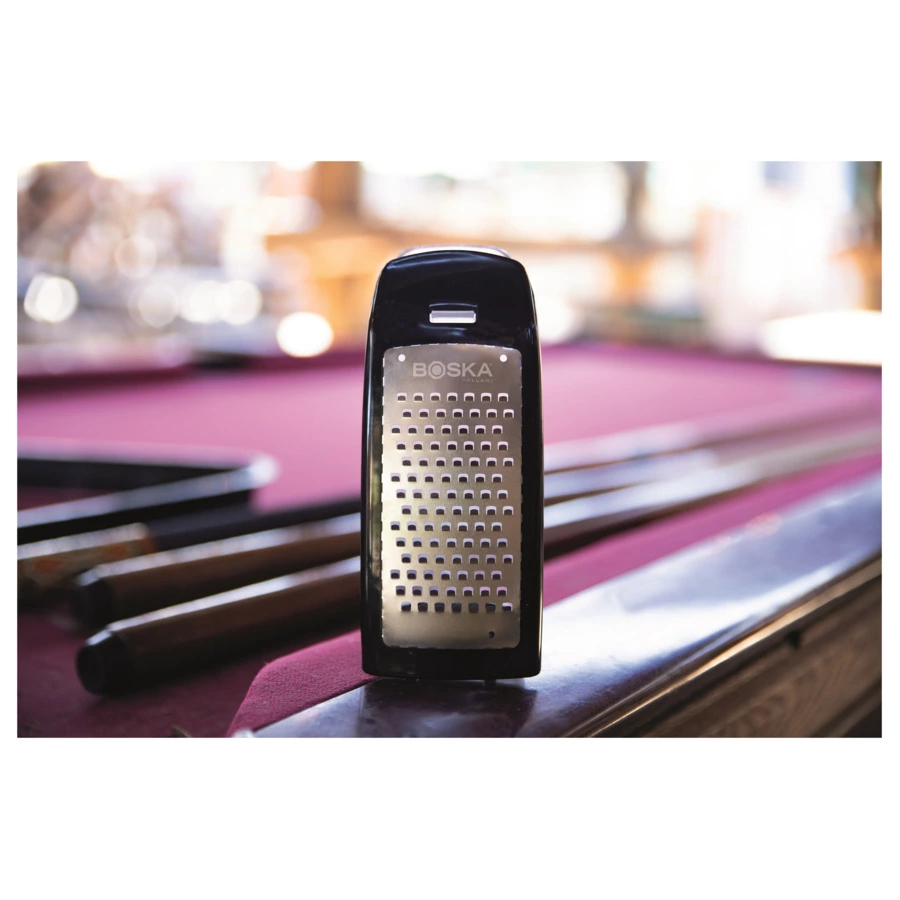 Терка для твердого и полутвердого сыра Boska настольная с лотком 7,2x5,5x23,5см, сталь нержавеющая