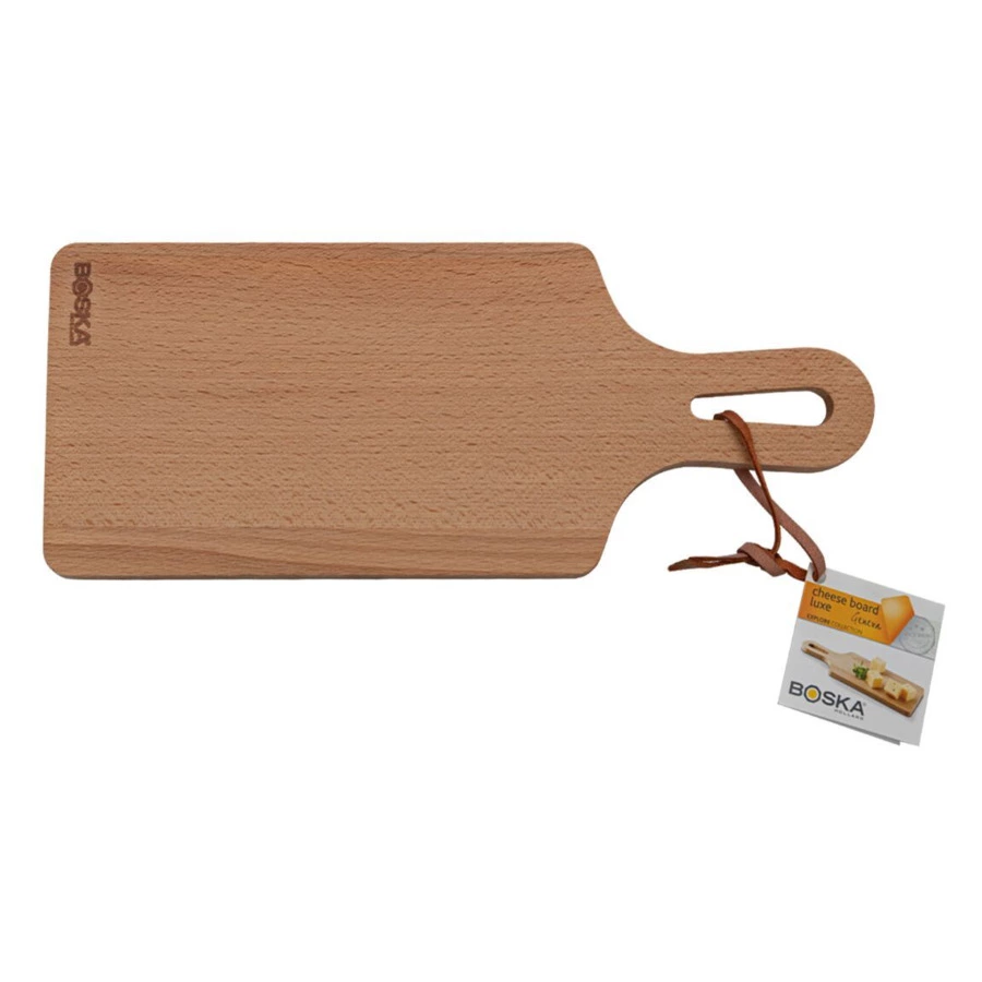 Доска сервировочная для сыра и закусок Boska с ручкой 28,5x12см, бук