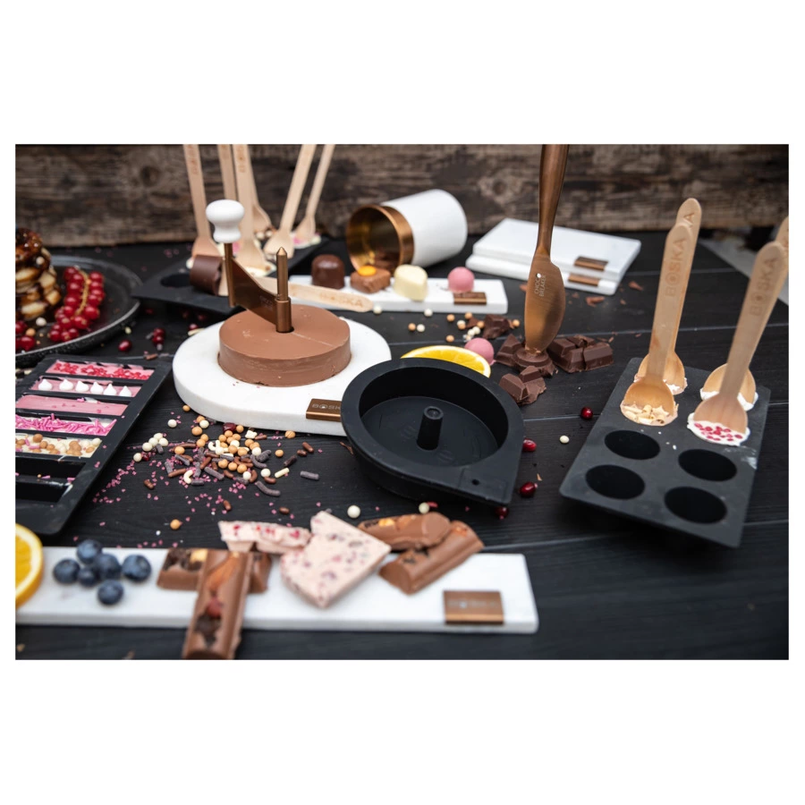 Набор для приготовления конфет Boska силикон, 29,2x11x3см на 7 конфет, обертки, п/к