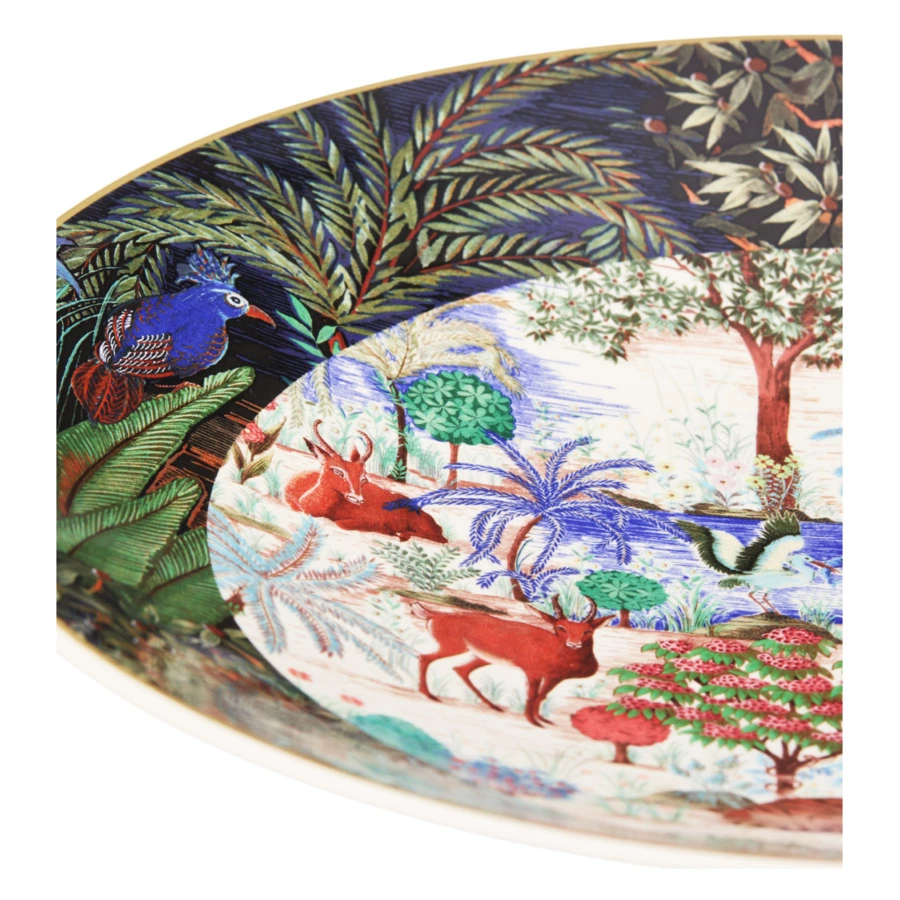 Блюдо Gien Дворцовый сад 31 см, фаянс