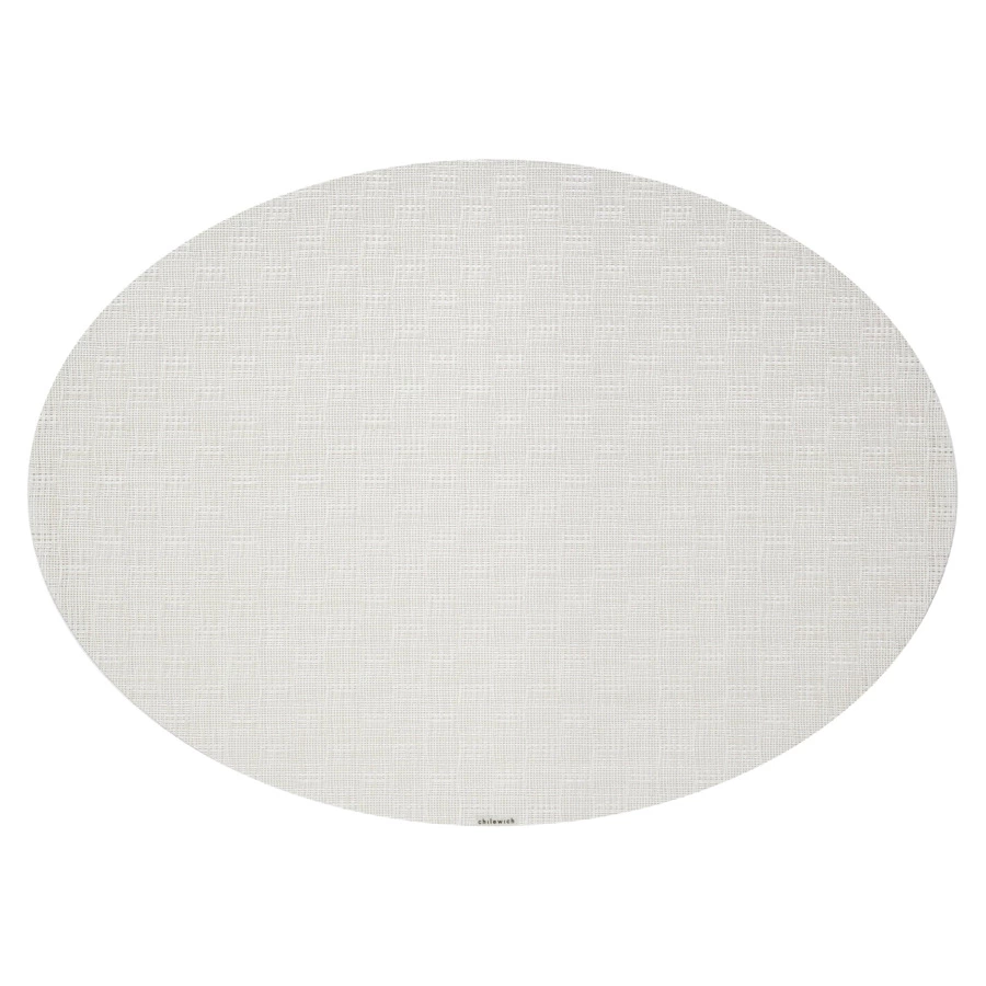 Салфетка подстановочная овальная Chilewich Bayweave 35,5х49см, ванильная
