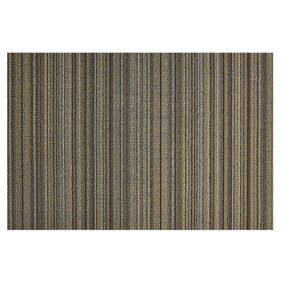Коврик придверный Chilevich Skinny Stripe 46х71см, коричневый