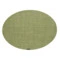 Салфетка подстановочная овальная Chilewich Mini Basketweave 36х48 см, зеленая
