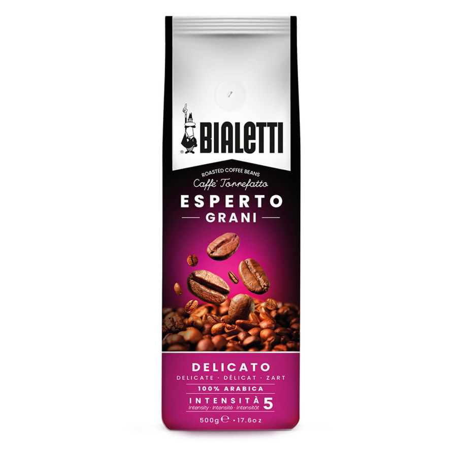 Кофе в зернах Bialetti Delicato 500г в/у