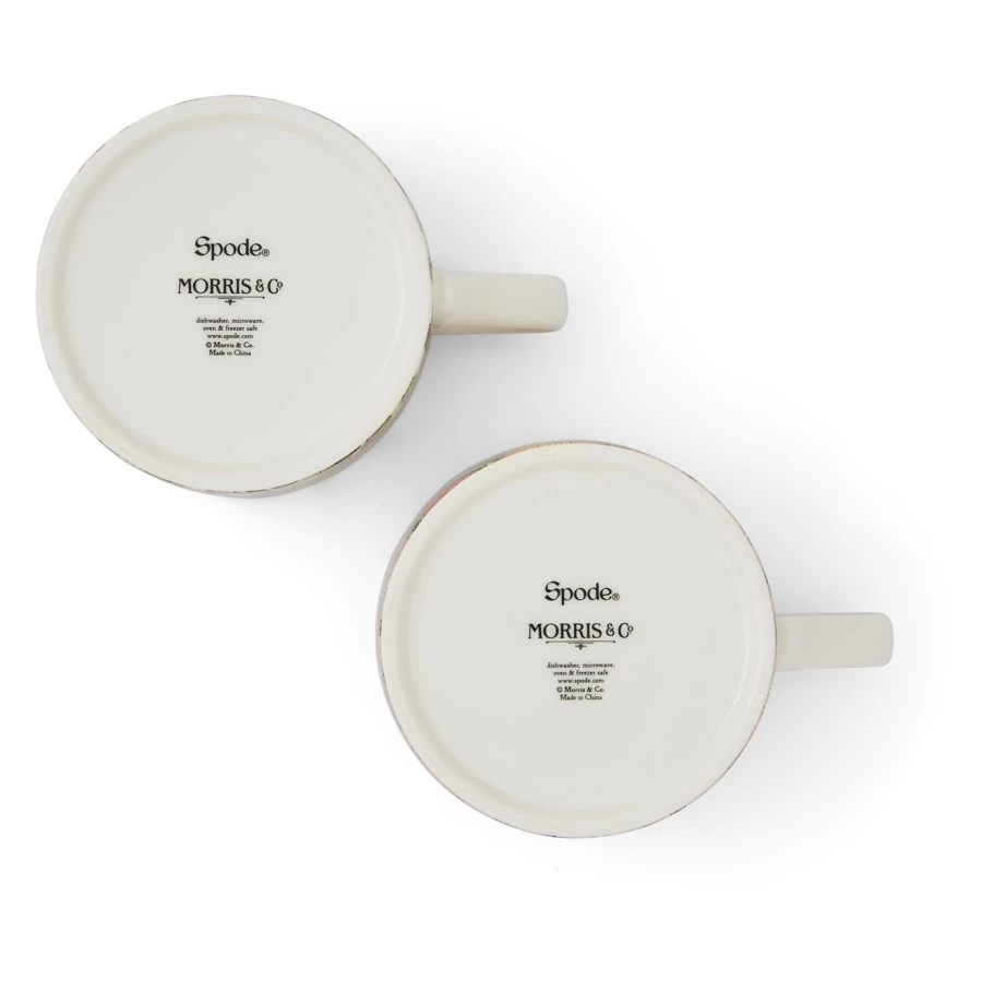 Набор кружек Spode Моррис и Ко Фрукты и жимолость 340 мл, 2 шт, фарфор, п/к