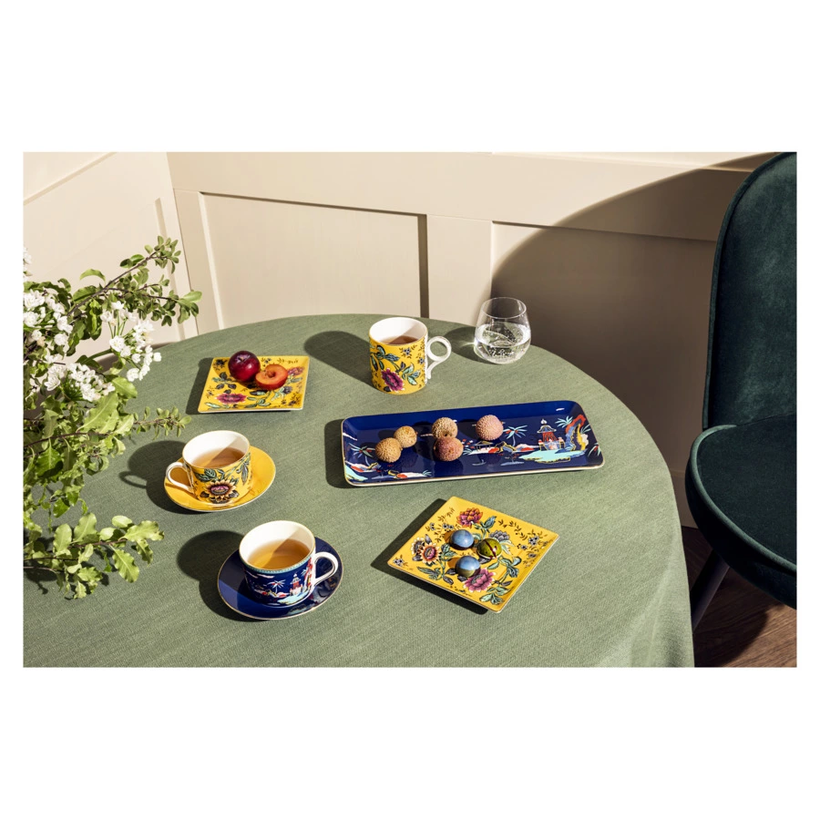 Набор чашек чайных с блюдцами Wedgwood Вандерласт 150 мл, 4  шт, фарфор