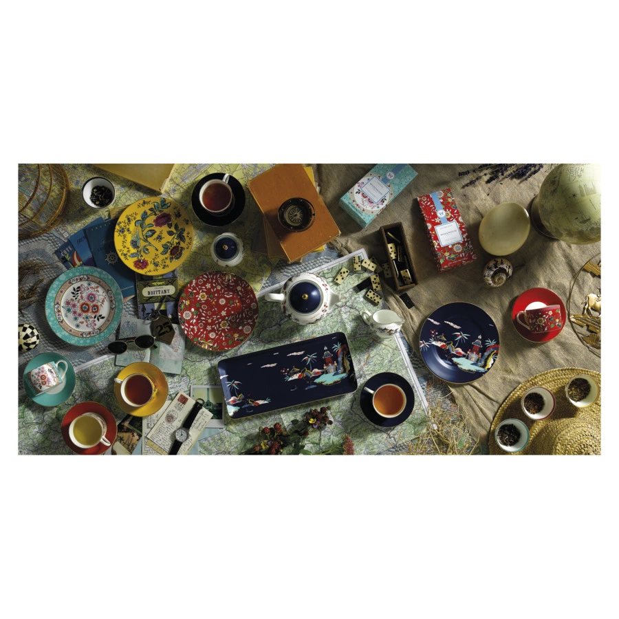 Набор чашек чайных с блюдцами Wedgwood Вандерласт 150 мл, 4  шт, фарфор