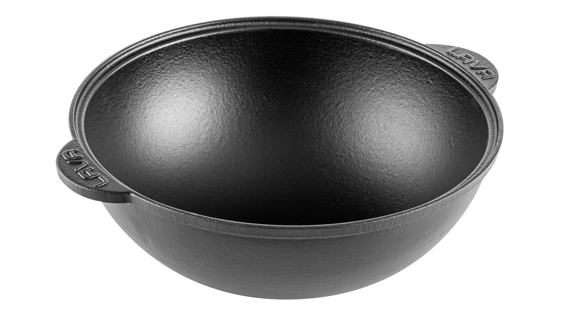 Казан с крышкой LAVA d28 см, 4 л, чугун, стекло - купить за 10495