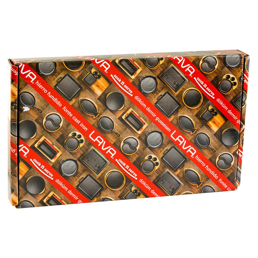 Сковорода-сэндвич для гриля LAVA 18х26 см, чугун