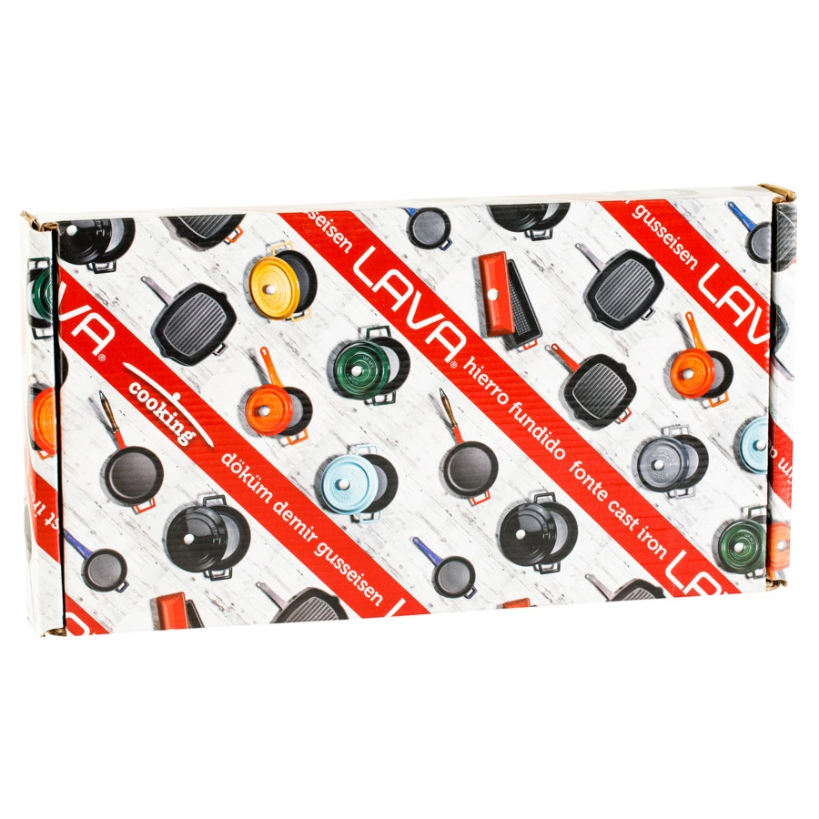 Форма овальная для рыбы на подставке LAVA 15х29 см,чугун, бук