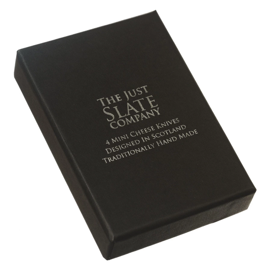 Набор ножей для сыра The Just Slate Company 12 см, 4 шт, п/к
