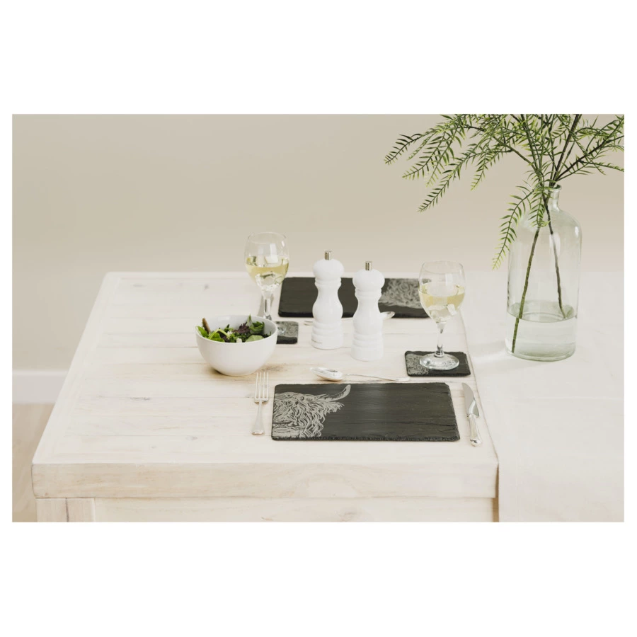 Набор для сервировки The Just Slate Company Высокогорный бык 4 предмета, п/к