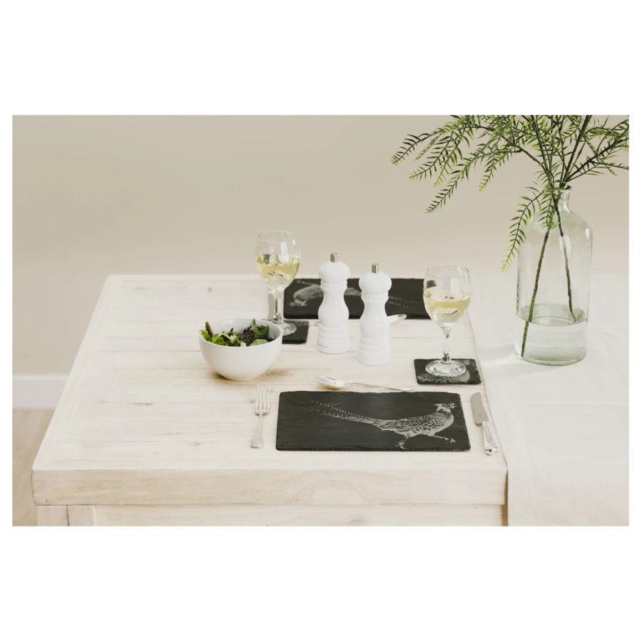 Набор для сервировки The Just Slate Company Фазан 4 предмета, п/к