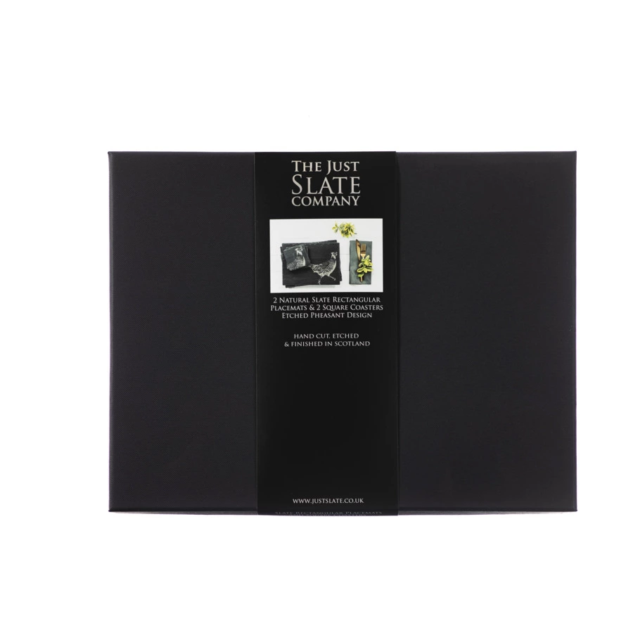 Набор для сервировки The Just Slate Company Фазан 4 предмета, п/к