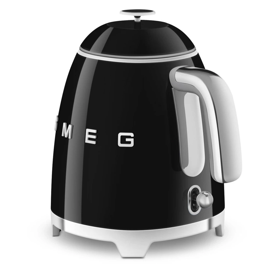 Чайник мини электрический SMEG KLF05BLEU 800 мл, черный