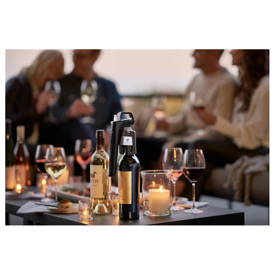 Система подачи вина по бокалам Coravin Model SIX PLUS PIANO BLACK