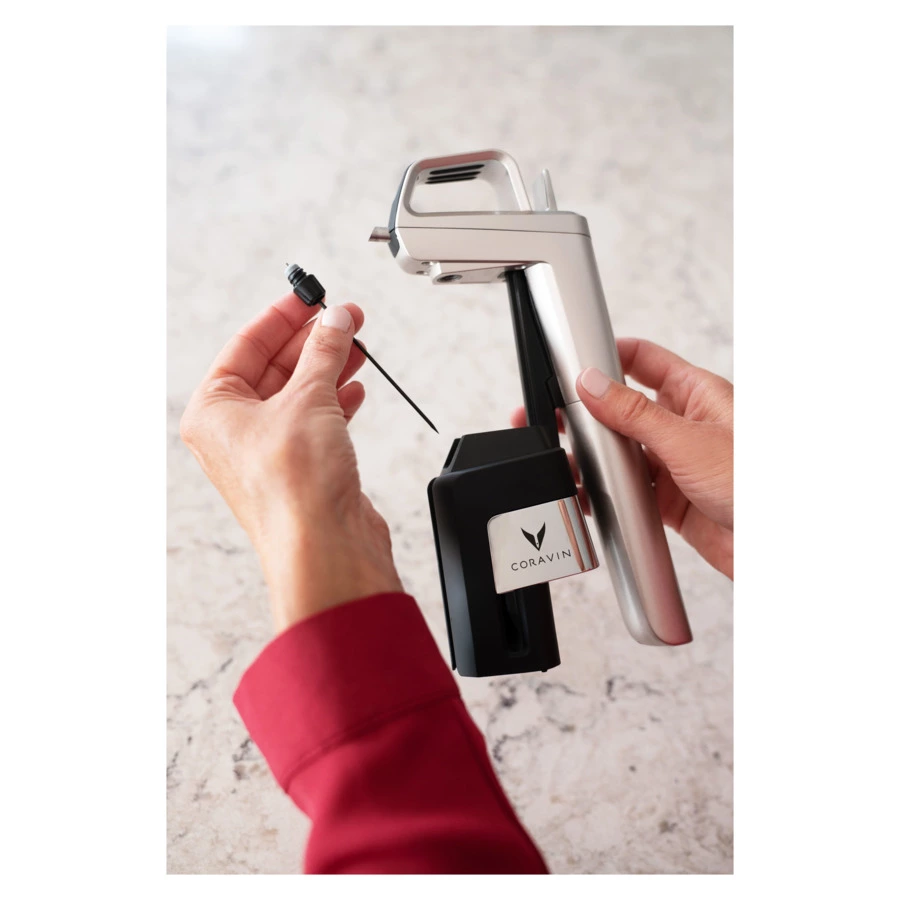 Система подачи вина по бокалам Coravin Model SIX PLUS  SILVER