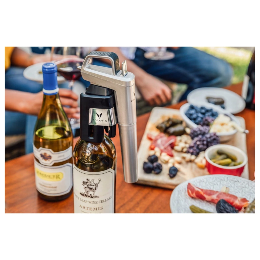 Система подачи вина по бокалам Coravin Model SIX PLUS  SILVER