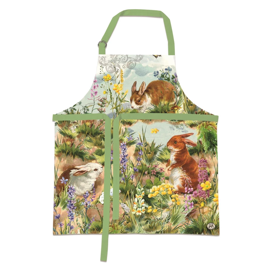 Фартук кухонный Michel Design Works Кроличья нора 79х68 см, хлопок