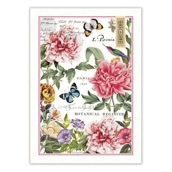 Полотенце кухонное Michel Design Works Пион 51х71 см, хлопок