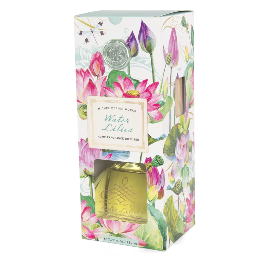 Аромадиффузор Michel Design Works Водяная Лилия 9,5х9,5х23,5см, 230мл