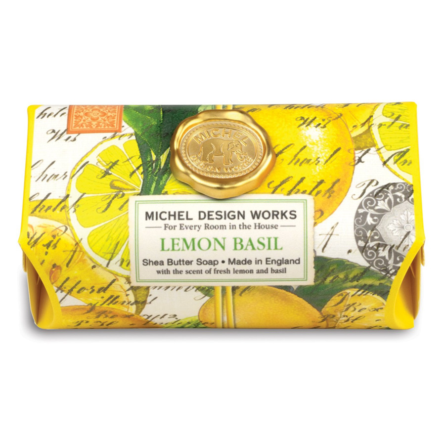 Мыло Michel Design Works Лимонный базилик 246гр