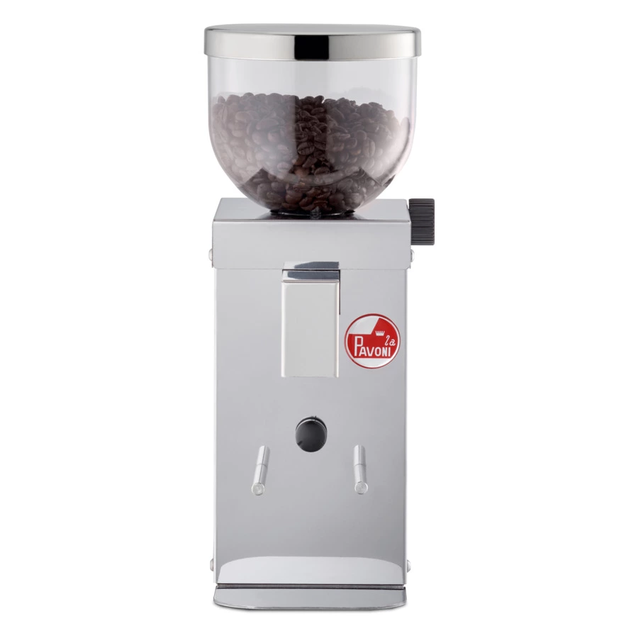 Кофемолка с коническими жерновами La Pavoni LPGKBM01EU, нержавеющая сталь
