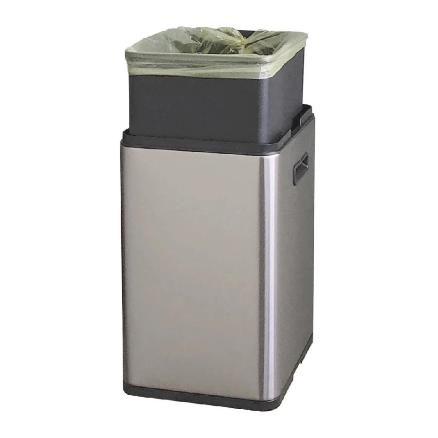 Ведро для мусора сенсорное EKO Mirage Slim 20 л, сталь нержавеющая