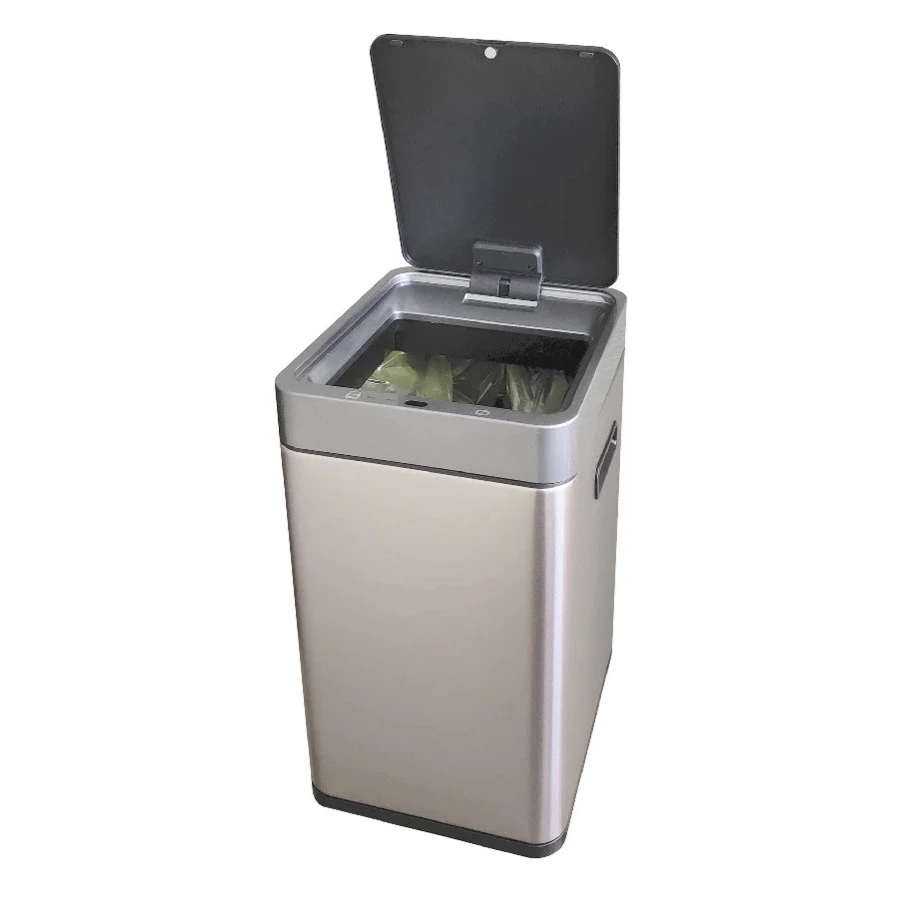 Ведро для мусора сенсорное EKO Mirage Slim 20 л, сталь нержавеющая