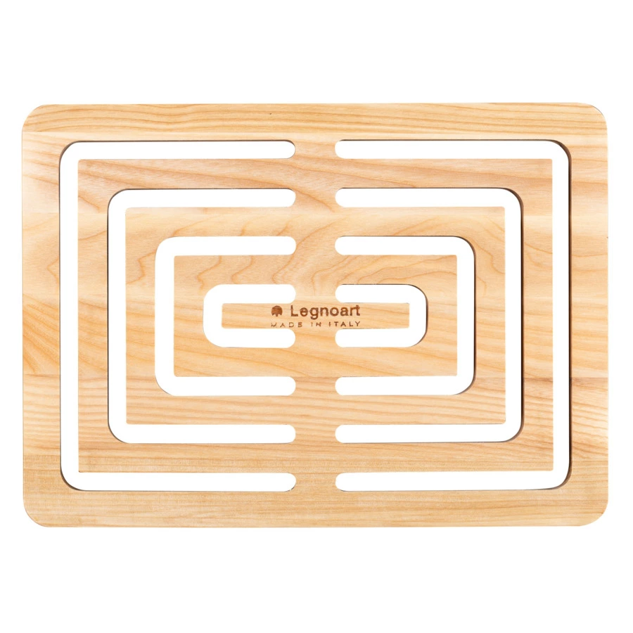 Доска для хлеба Legnoart Vitto 36х26,8х3,5 см, ясень/древесный композит, светлая