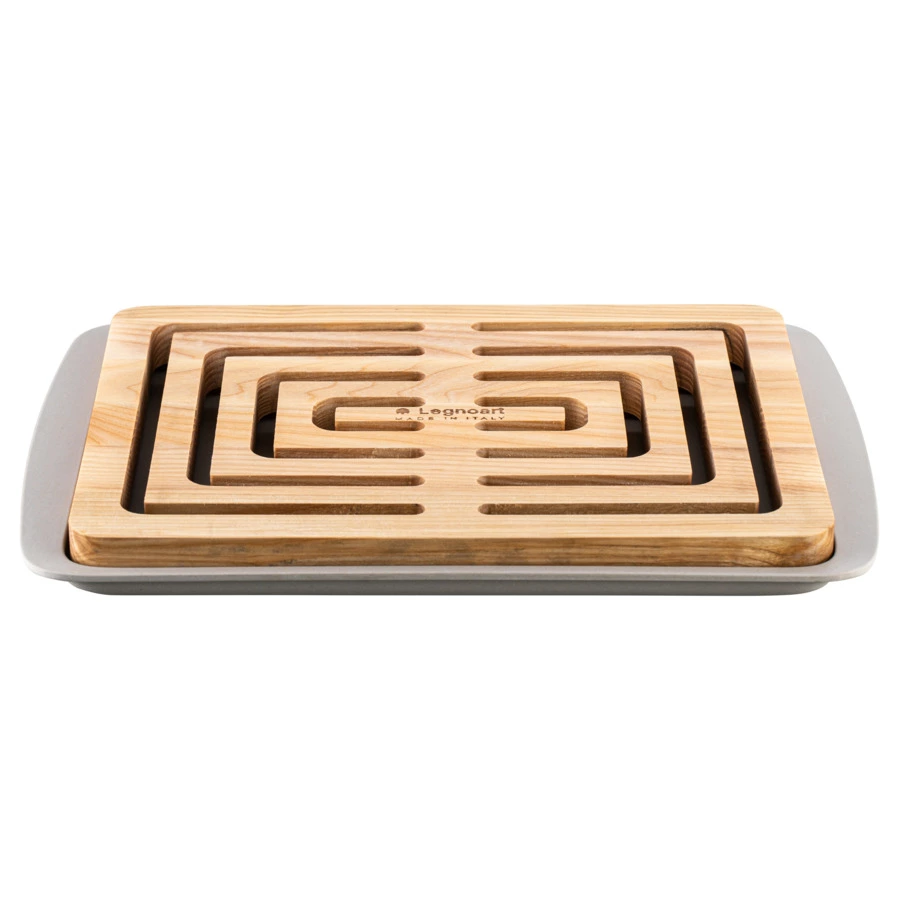 Доска для хлеба Legnoart Vitto 36х26,8х3,5 см, ясень/древесный композит, светлая