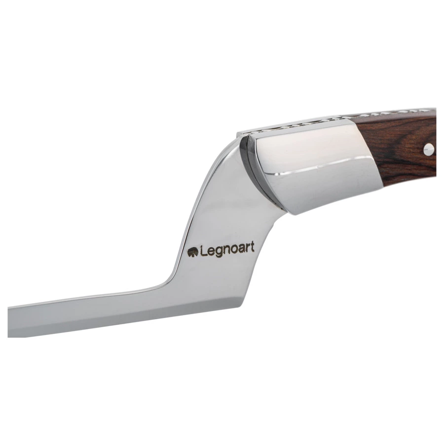 Набор ножей для сыра Legnoart Fromager, 3 предмета, ручки из темного дерева, деревянная коробка