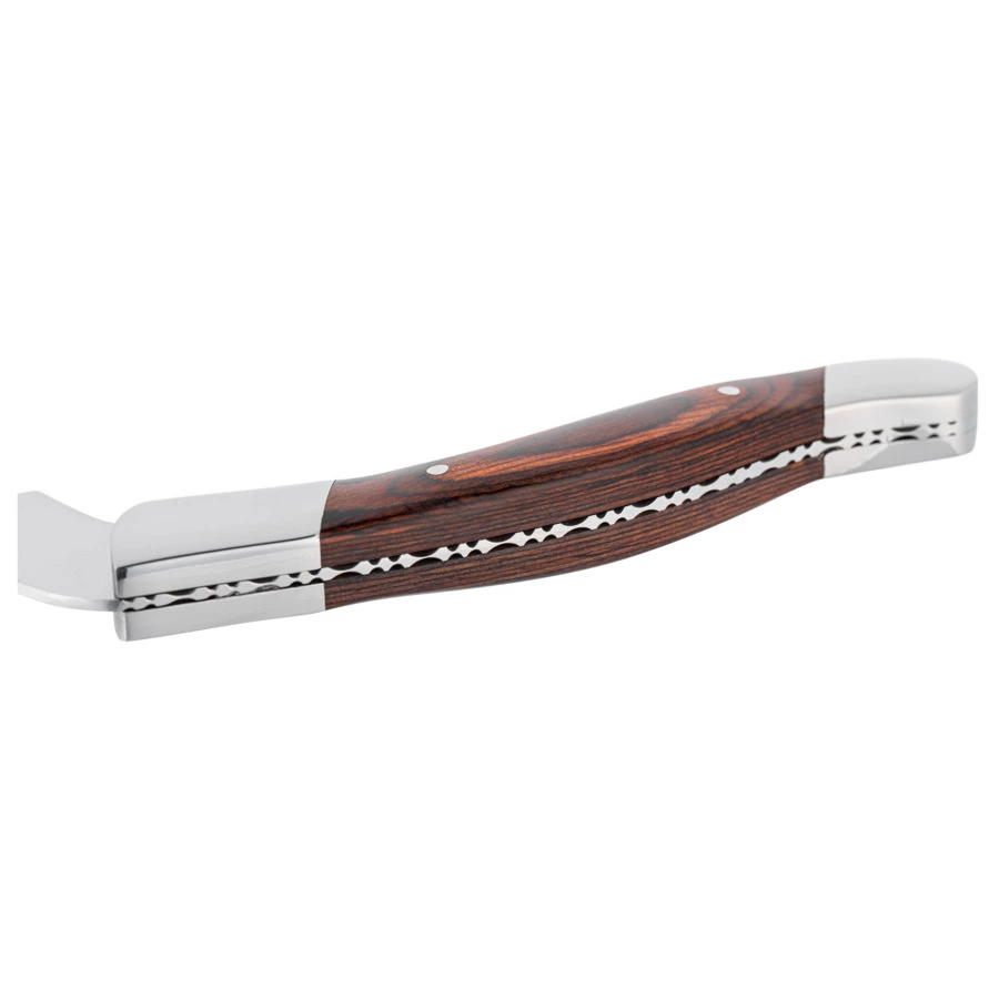 Набор ножей для сыра Legnoart Fromager, 3 предмета, ручки из темного дерева, деревянная коробка