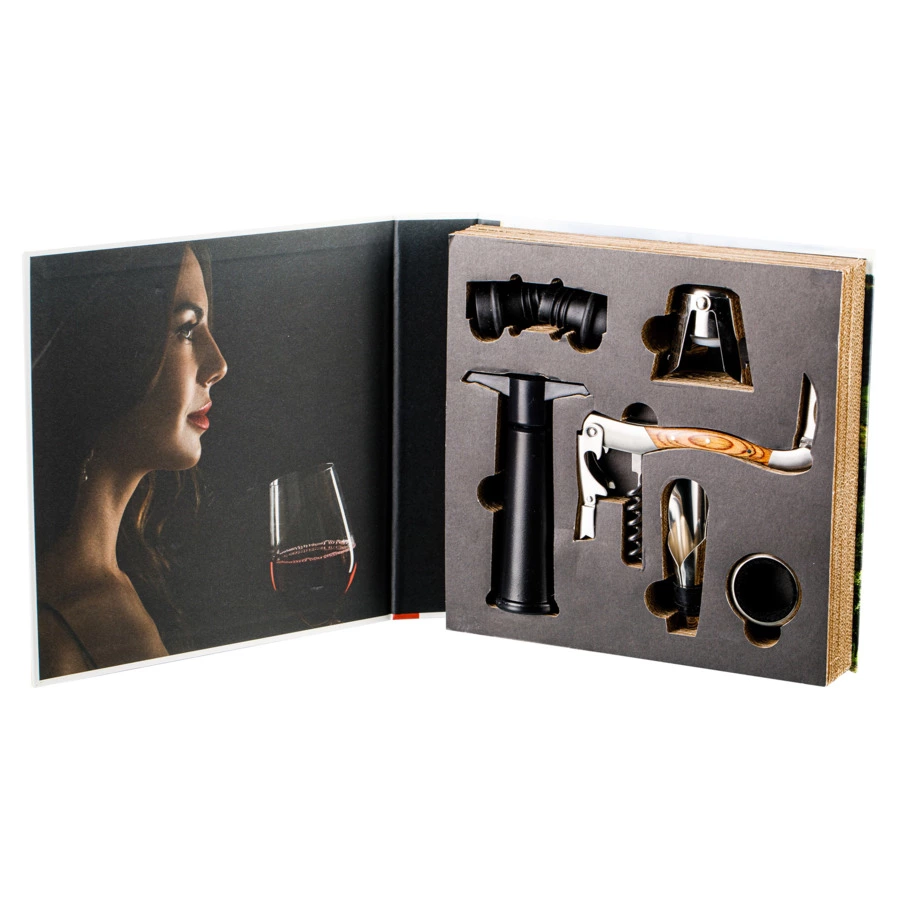 Набор винных аксессуаров Legnoart Memorable, 7 предметов,  п/к