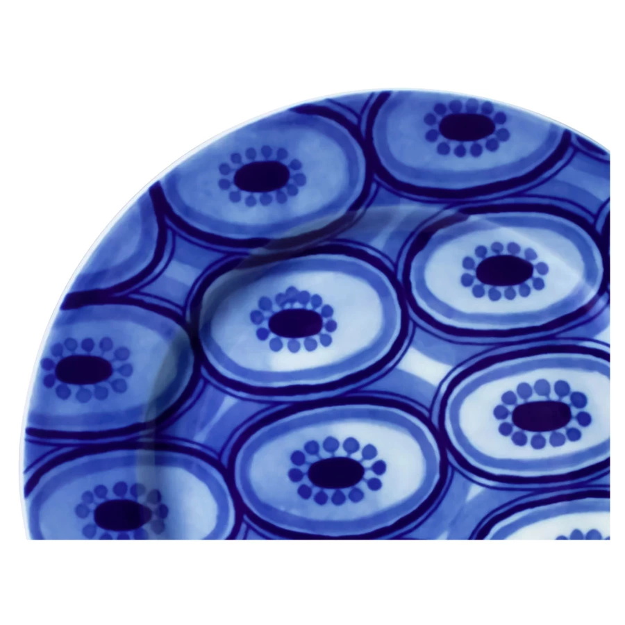 Тарелка обеденная ИФЗ Реки России Амур 27 см, фарфор твердый