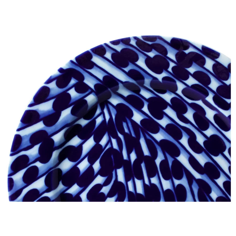 Тарелка обеденная ИФЗ Реки России Ангара 27 см, фарфор твердый