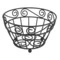 Корзинка для фруктов Spectrum Scroll 26 см, черная