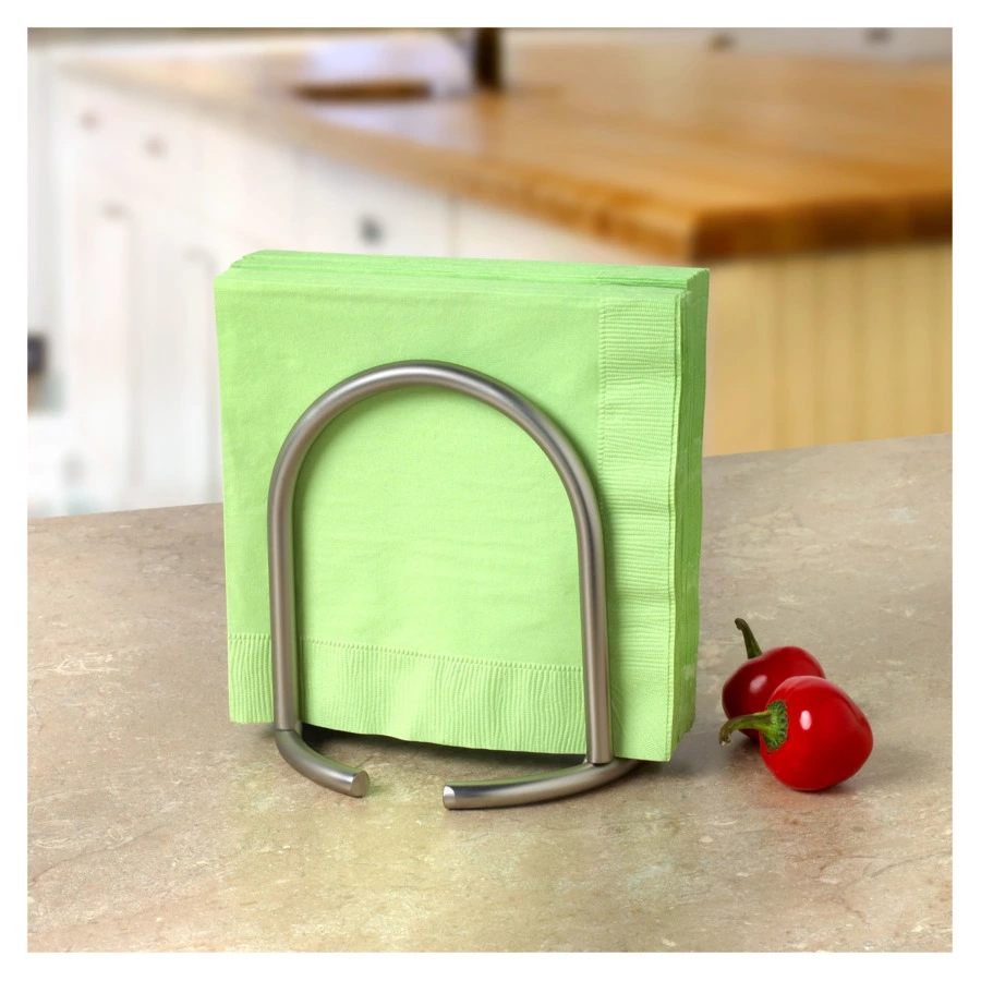 Салфетница Spectrum Euro 14,6х13,9х13,9 см, сатин никель