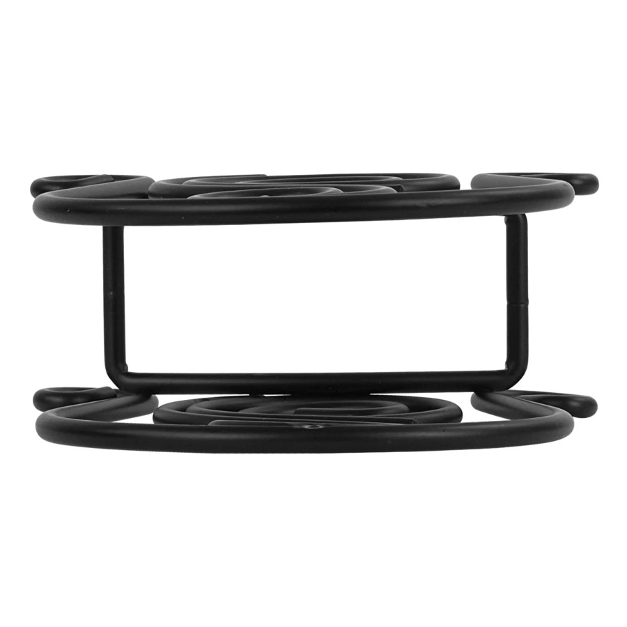 Салфетница Spectrum Scroll 17х14,6х6,3 см, черная