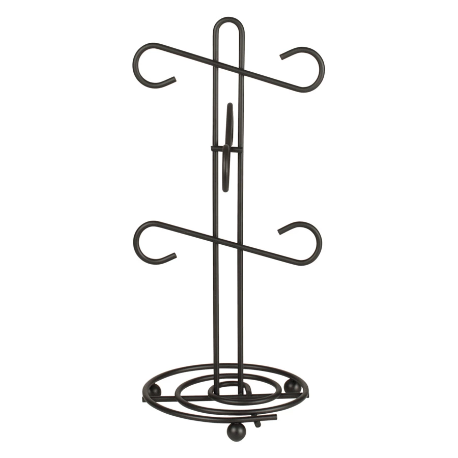 Подставка для 6 кружек Spectrum Scroll 39,3 см, черная