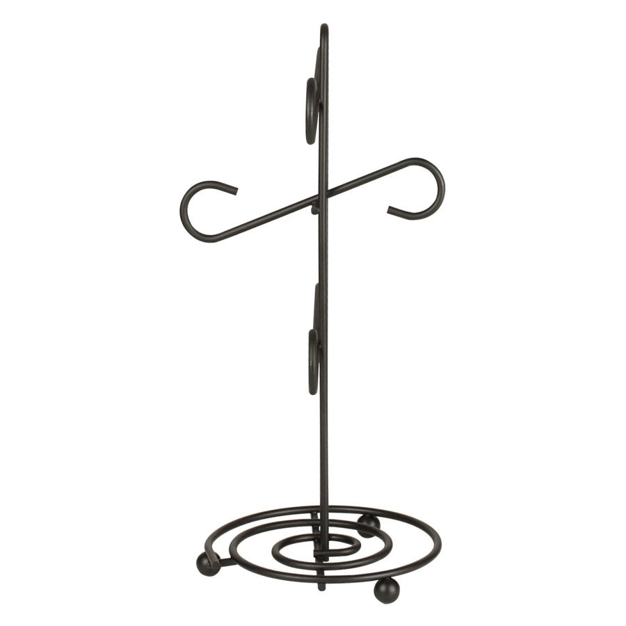 Подставка для 6 кружек Spectrum Scroll 39,3 см, черная